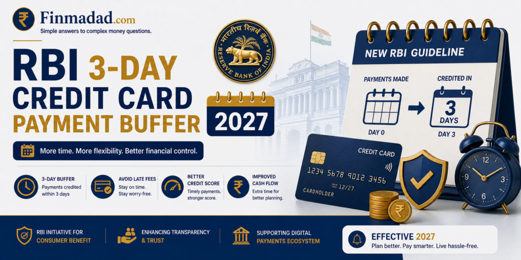 RBI 3-Day Credit Card Payment Buffer 2027