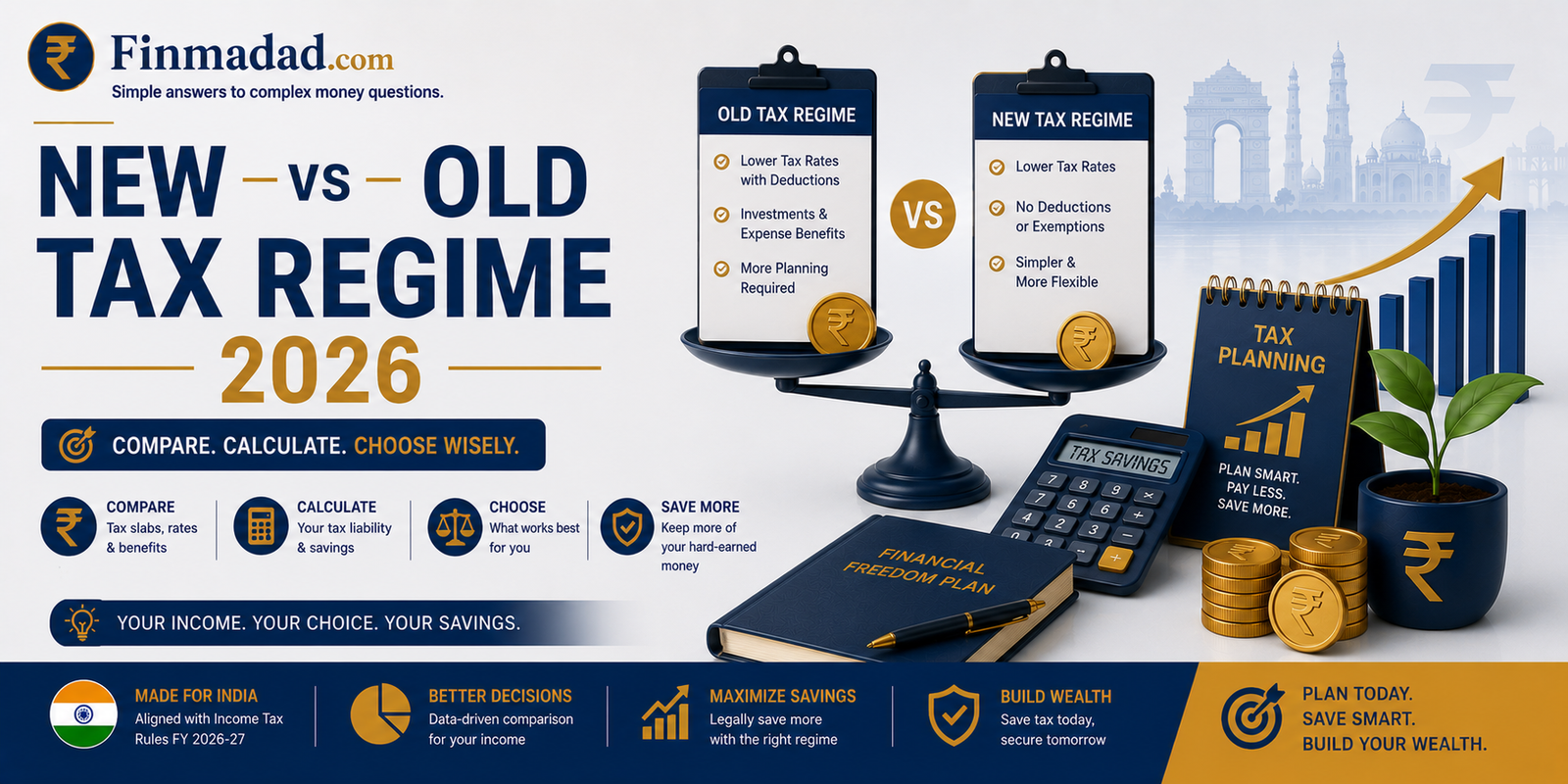 New vs Old Tax Regime 2026